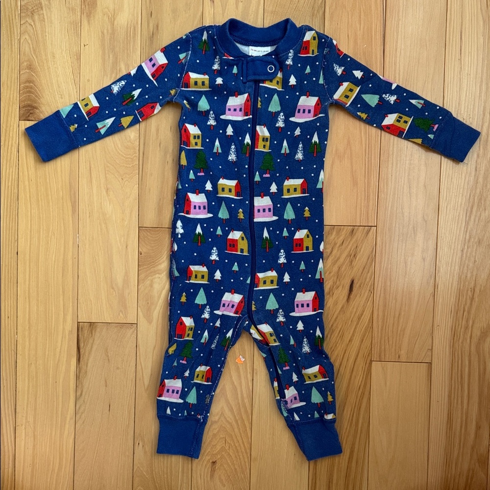 Hanna Andersson Holiday Zipper PJs
